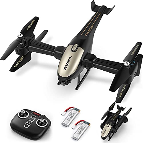 SYMA X700 Helicopter Drone without Camera for Kids and Adults, Remote Control Airplane RC Toys for Boys Girls with One Key Start, Altitude Hold, Rotate, 3D Flips and 2 Batteries