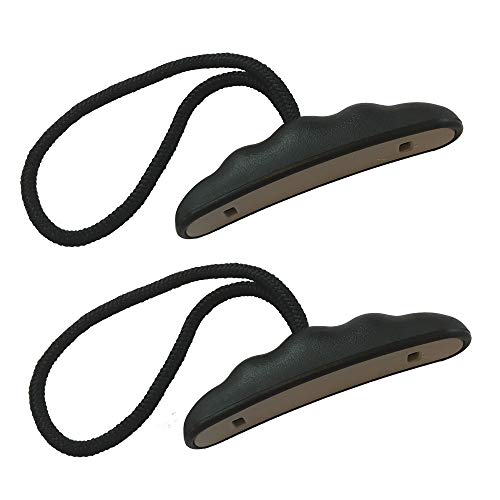 Occult Kayak Handles - Gray (2 Pack) - Heavy Duty - Sleek T-Handle Design - Heavy Duty Bungee - Easy 3-Step Installation and Ergonomic Comfort - Kayak and Boating Accessories