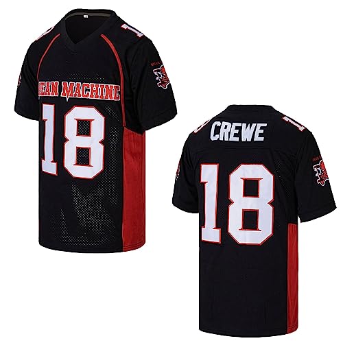 Kekambas Men's #18 Paul Crewe Mean Machine The Longest Yard Movie American Football Jersey Stitched Size M