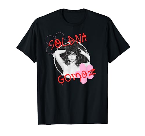 Official Selena Gomez Flower Photo T-Shirt