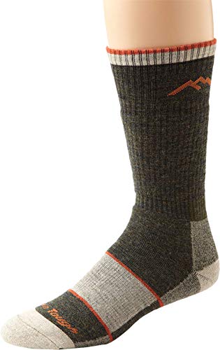 Darn Tough (1405) Hiker Boot Sock Full Cushion Men's Sock - (Olive, Large)