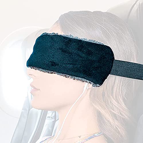 SeatSleeper The Travel Pillow Alternative That Stops Head Bobbing – Airplane Straps and Car Support Band Great on Upright Super Comfy & Neck Small Compact