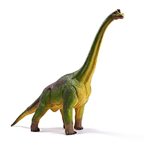 RECUR Jumbo Brachiosaurus Toys Large 20.5 Jurassic Toys Dinosaur Figure Toy Safe Odorless Hand-Painted Figurines for Kids Realistic Design Replica Ideal Collectors Gift Ages 3 +