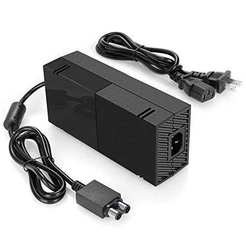 Upgraded Wall Charger for Xbox One Power Supply Brick, AC Adapter Charger with Power Cord for Xbox 1 Console, US Plug 100V-240V