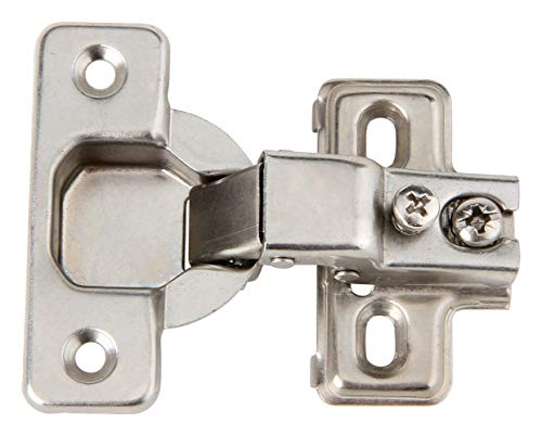 Silverline Face Frame Concealed Euro 105Deg Self Closing Compact Cabinet Hinges (6 Pack)