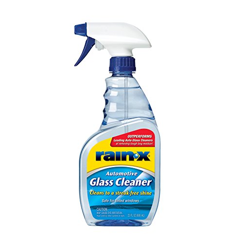 Rain-X 630018 Auto Glass Cleaner, 23 oz. - Cleans Car Windows, Windshields and Other Auto Glass Surfaces for a Clean, Streak-Free Finish
