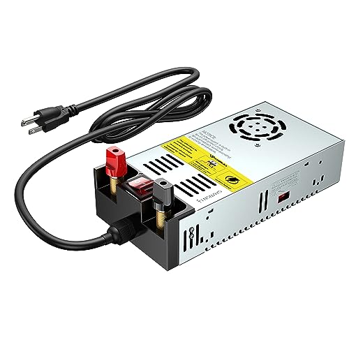 Anbull 110V to 12V Converter,with ON/Off Switch, SMPS 110V AC to 12V DC Adapter Transformer Converter,Max 50A 600W 12V Power Supply