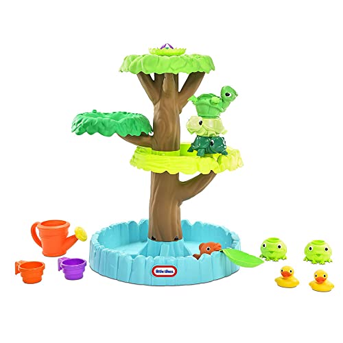Little Tikes Magic Flower Water Table with Blooming Flower and 10+ Accessories, Multicolor, (Model: 651342M), Medium