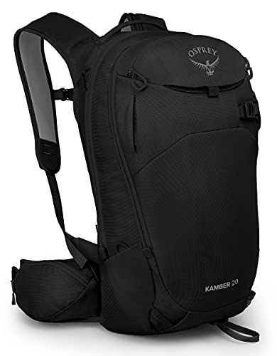 Osprey Kamber 20L Men's Backcountry Ski and Snowboard Backpack, Black