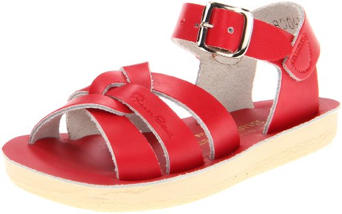 Salt Water Sandals by Hoy Shoe Sun-San Swimmer,Red,3 M US Little Kid
