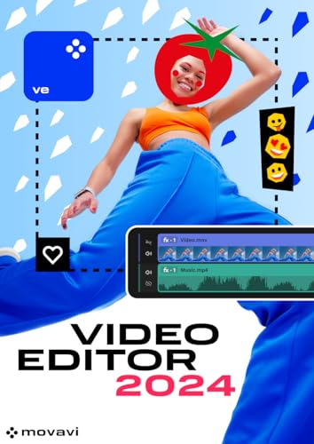 Movavi Video Editor 2024 - 1-Year Personal License [PC Download]