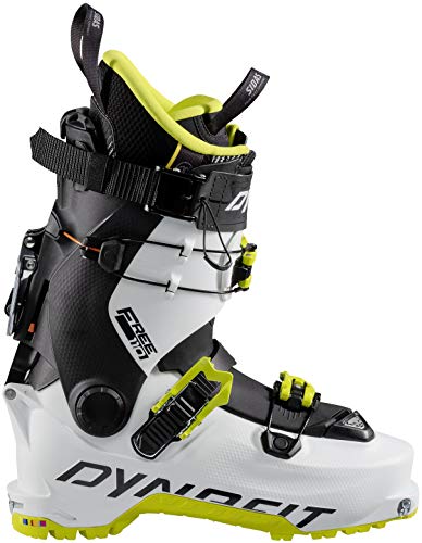 Dynafit Hoji Free 110 Alpine Touring Ski Boot - 2023, White/Lime Punch, 27.0