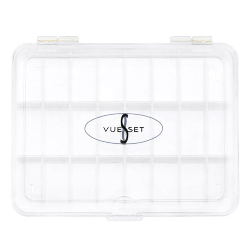 Vueset Tahiti, Empty Lipstick Palette Case made for Depotting Makeup into a Transparent Container