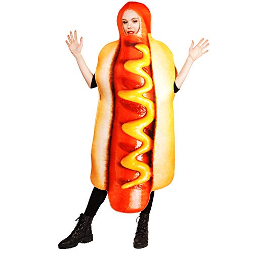 Unisex Adult Hot Dog Fancy Jumpsuit