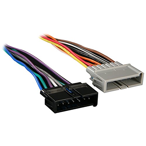 Metra 70-1817 Radio Wiring Harness For Chrysler/Jeep 1984-2006 Harness, Multicolored