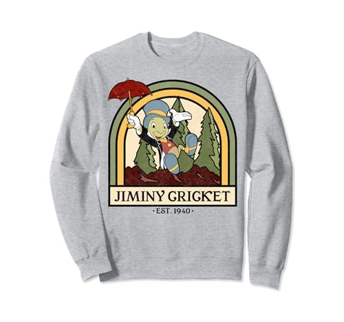 Disney Pinocchio Jiminy Cricket Established 1940 Sweatshirt