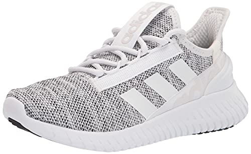 adidas Men's Kaptir 2.0 Trail Running Shoe, White/White/Black, 8.5