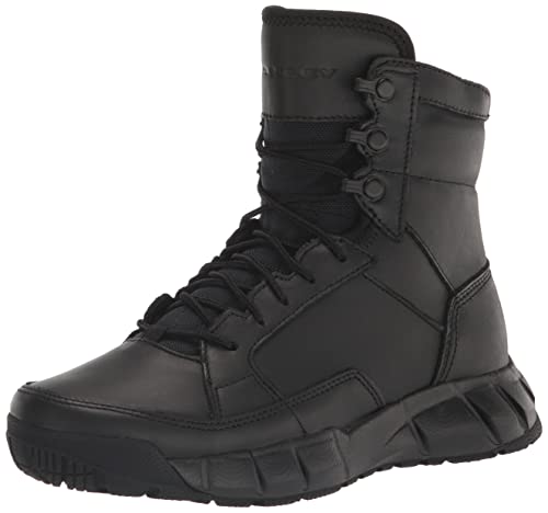 Oakley Men's Leather Coyote Boot, Blackout, 9.5