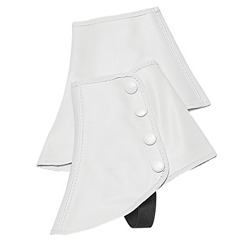 DSI Snap Spats (White, Large) by Director's Showcase