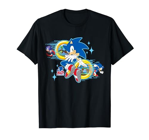 Sonic the Hedgehog's 30th Anniversary Short Sleeve T-Shirt