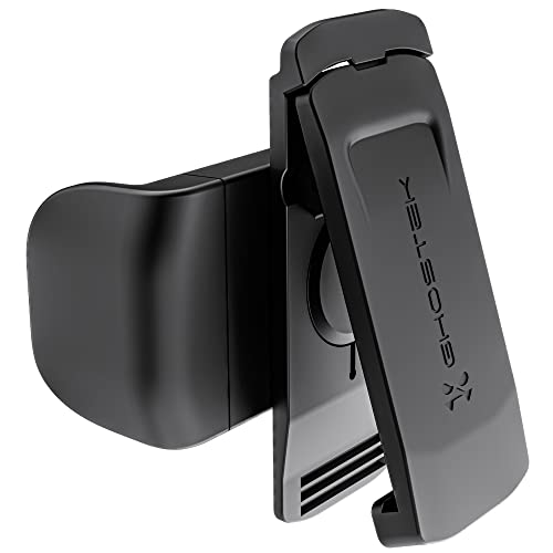 Ghostek UNIVERSAL HOLSTER with 360-Degree Swivel Belt Clip and Built-In Kickstand Designed to Fit Any Phone or Case up to 3.7-IN Wide with Rubberized Sides to Keep Your Device Secure (2nd-Gen) (Black)