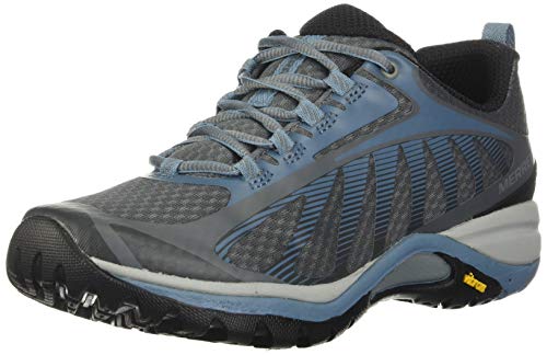 Merrell womens Siren Edge 3 Hiking Shoe, Rock/Bluestone, 9 US