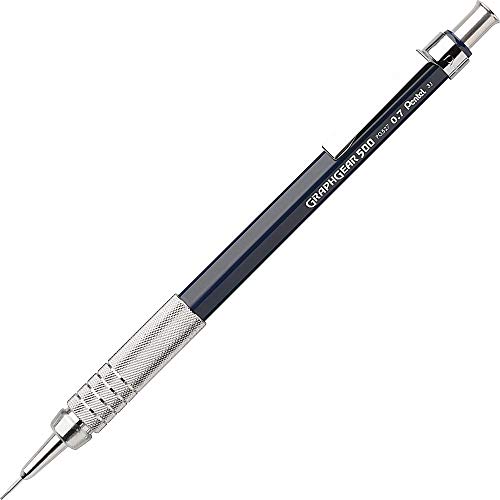 Pentel GraphGear 500 Automatic Drafting Pencil, Blue (PG527C)