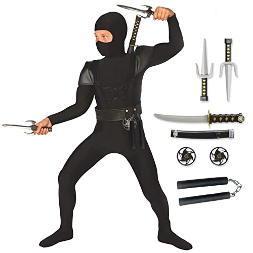 Morph Ninja Costume for Kids, Ninja Costume Kids, Boys Ninja Costume, Ninja Costumes for Boys, Kids Ninja Costume