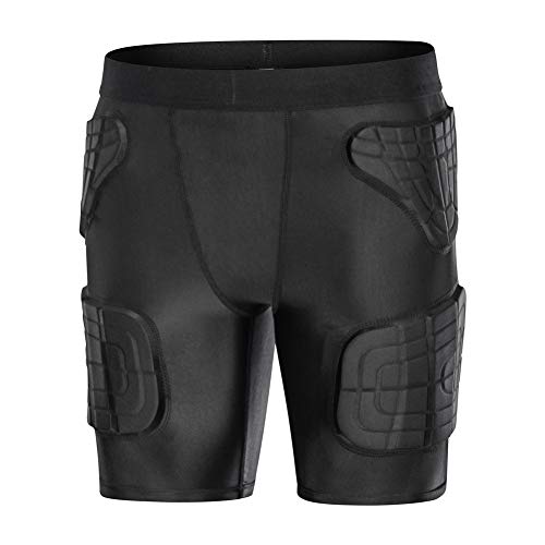 TUOY Youth Boys Padded Protective Shorts Padded Pants for Football Paintball Baseball