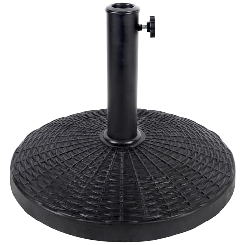 Blissun 22 lbs Heavy Duty Patio Market Umbrella Base Stand