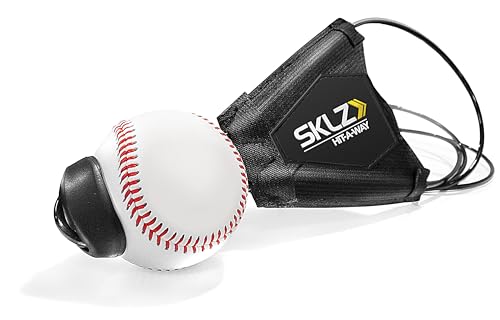 SKLZ Hit-A-Way Batting Swing Trainer for Baseball and Softball, Baseball , Black