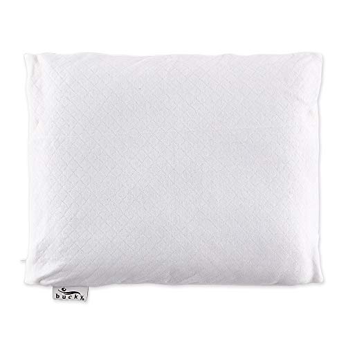 Bucky B630BWH-White-11- x 14- Inch 11- x 14- Inch Travel Duo Bed Pillow Case - White, Cotton