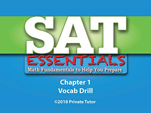 Ch. 1 - Math Vocab Drill