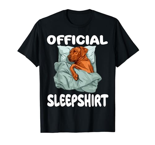 Rhodesian Ridgeback Dog Official Sleepshirt Pajamas T-Shirt