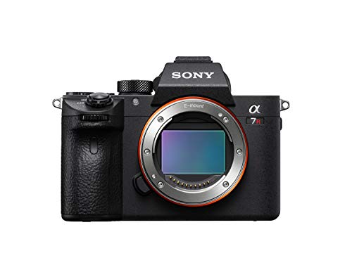 Sony Alpha 7R III Mirrorless Camera with 42.4MP Full-Frame High Resolution Sensor, Camera with Front End LSI Image Processor, 4K HDR Video and 3' LCD Screen Black