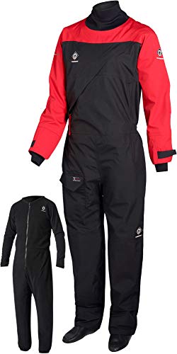 Crewsaver Atacama Sport Sailing Yachting and Dinghy Drysuit With Front Zip & Undersuit - 3 Layer Breathable Fabric All Over - Size - M