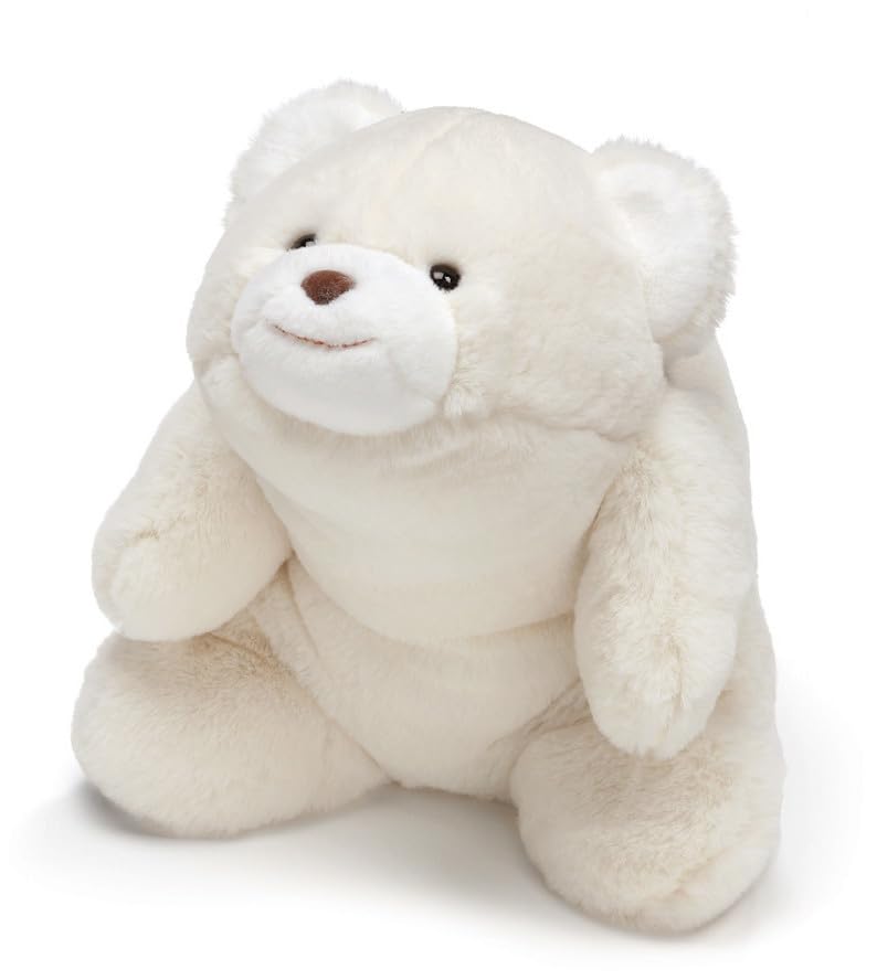 GUND Original Snuffles Teddy Bear, Premium Stuffed Animal for Ages 1 and Up, White, 10”