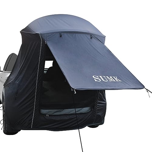 Camping Tent for Tesla Model Y, SUMK Waterproof Camping Tent for Tesla Model Y Windproof Sunshade and shelter from Rain Double Layer Easy Installation UPF50+(2023 2022 2021)
