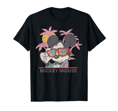 Disney Mickey And Friends Mickey Mouse Tropical Portrait T-Shirt