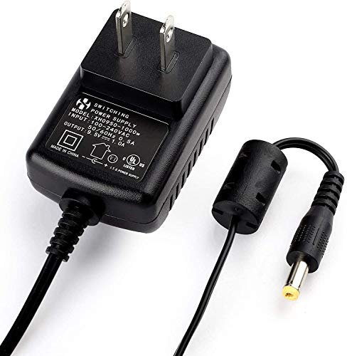 9.5V AC DC Adapter for Casio Piano Keyboard SA76 SA77 SA46, Replacement for Casio ADE95100LU, 100-240V AC to 9.5V DC Converter, UL Listed, 9.8 Ft Cord, by LotFancy