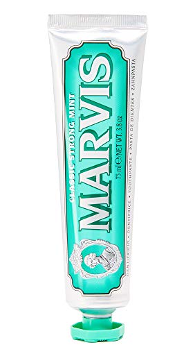 Marvis Classic Strong Mint Toothpaste, 3.8 oz (Pack of 1)