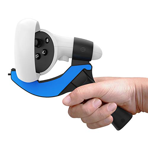 AMVR Table Tennis Paddle Grip Handle for Meta/Oculus Quest 2 Touch Controllers Playing Eleven Table Tennis VR Game [Video Game] (Not for Quest 3)