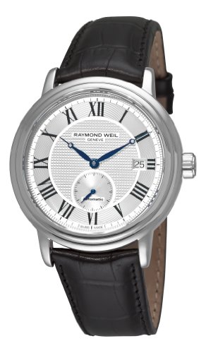 Raymond Weil Men's 2838-STC-00659 Maestro Silver Small Second Dial Watch