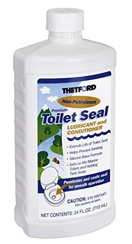 Thetford RV Toilet Seal Lube and Conditioner - Toilet Seal Lubricant - 24 oz 36663