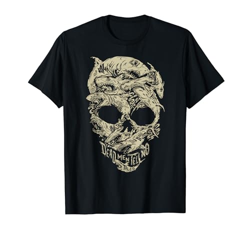 Disney Pirates Shark Skull T-Shirt