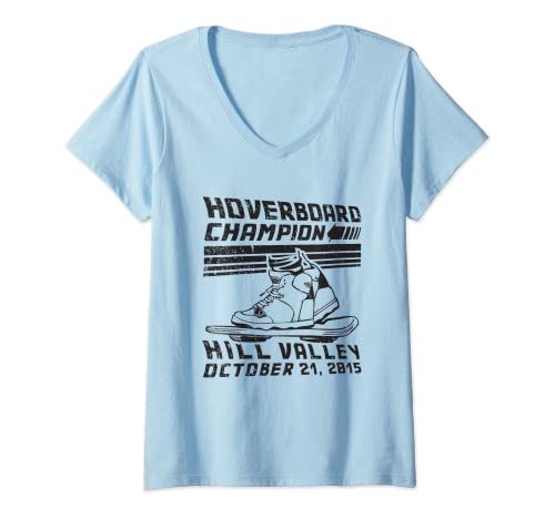 Hoverboard Champion 2015 valley hill future back 80s marty V-Neck T-Shirt