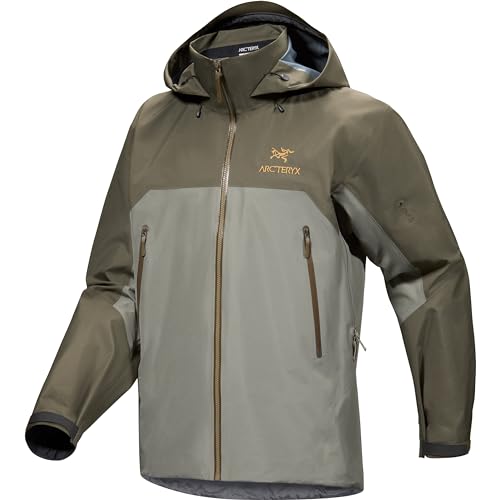 Arc'teryx Beta AR Men’s Jacket, Redesign | Waterproof, Windproof Gore-Tex Pro Shell Men’s Winter Jacket with Hood, for All Round Use | Forage/Tatsu, X-Large