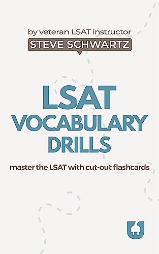 LSAT Vocabulary Drills: master the LSAT with cut-out flashcards