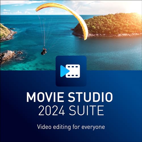 MAGIX Movie Studio 2024 Suite: Creative video editing for everyone | Video editing program | Video editor | for Windows 10/11 PCs | 1 PC download license