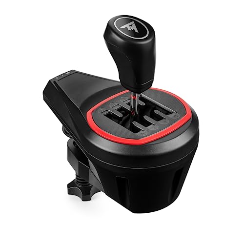 THRUSTMASTER TH8S Shifter Add-On, 8-Gear Shifter for Racing Wheel (Compatible with PlayStation, Xbox and PC)